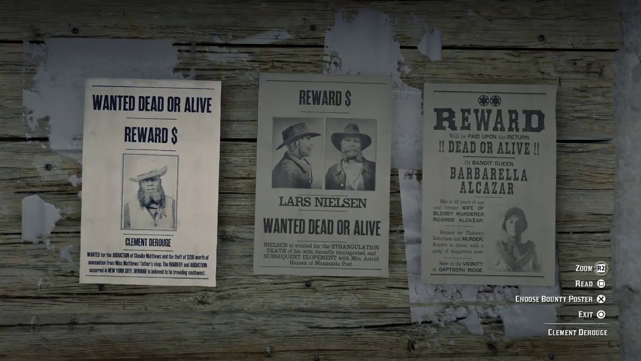Rdr2 Bounty List | Red Dead Redemption 2 Bounty Locations Guide – WYACT