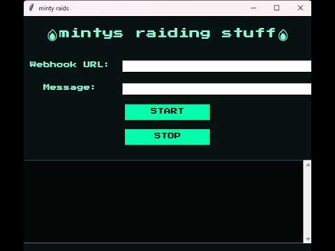 How to spam/raid any webhook on discord! (Python and there webhook needed!!)