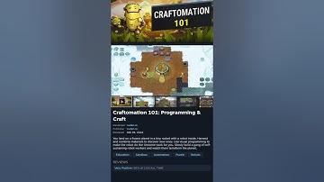 Craftomation 101 Programming & Craft New or Trending Game