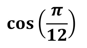 cos(pi/12)