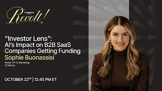 Investor Lens: AI’s Impact on B2B SaaS Companies Getting Funding