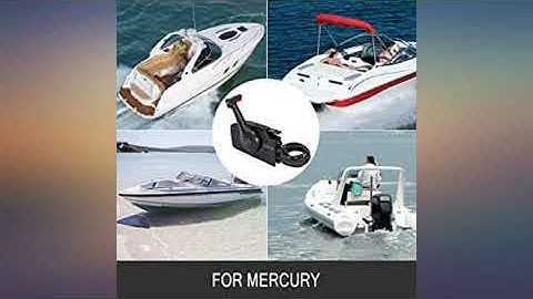Mophorn Outboard Remote Control 881170A15 Boat Motor Side Mount Remote Control Box review