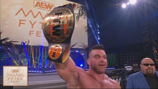 TAZ REVEALS THE FTW CHAMPIONSHIP | FYTER FEST NIGHT 2, 7/8/20
