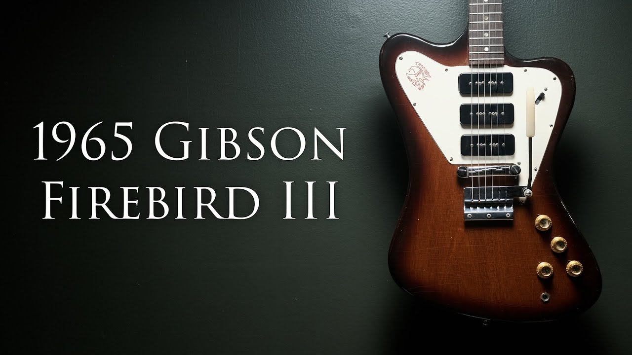 1965 Gibson Firebird III Non-Reverse - YouTube
