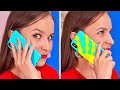 COOL HACKS TO UPGRADE YOUR PHONE || Best DIY Custom Ways And Tricks For Your Case By 123 GO! BOYS