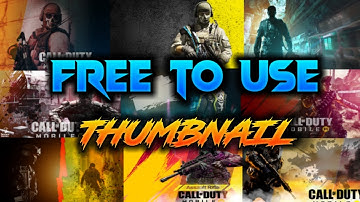 COD free to use thumbnail | free to use gaming thumbnail | BORSAV