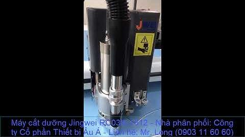 Máy cắt rập nhựa, rập form, rập cải tiến, dưỡng nhựa Jingwei RC03III-1512