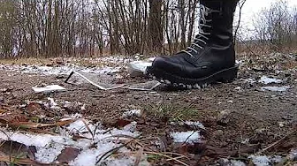 Two rangers boots crush Ipad