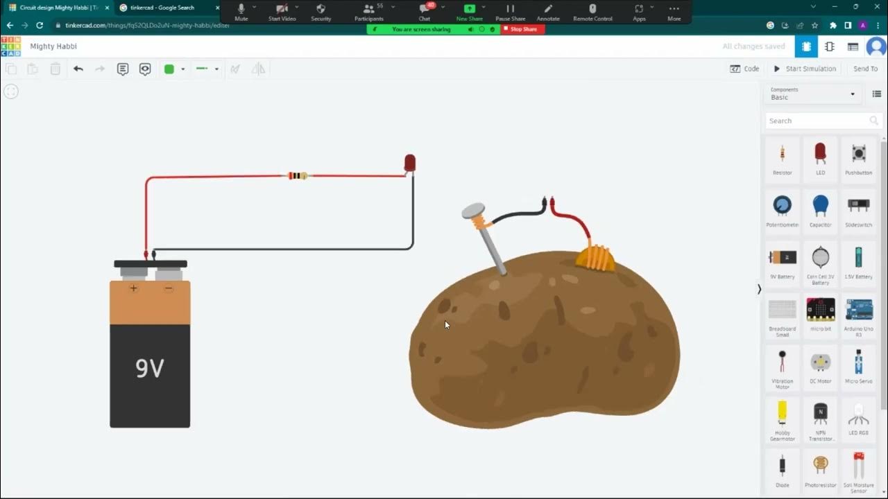 Start with TinkerCad Measurement and Instrumentation YouTube