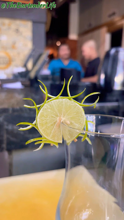 😱Unique Lime Garnish🍋Garnish for Cocktail🍸#viral #trending #shorts #viralvideo #viralshort