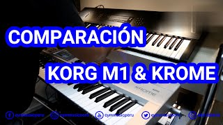 KORG M1 & KROME COMPARACIÓN DE SONIDOS