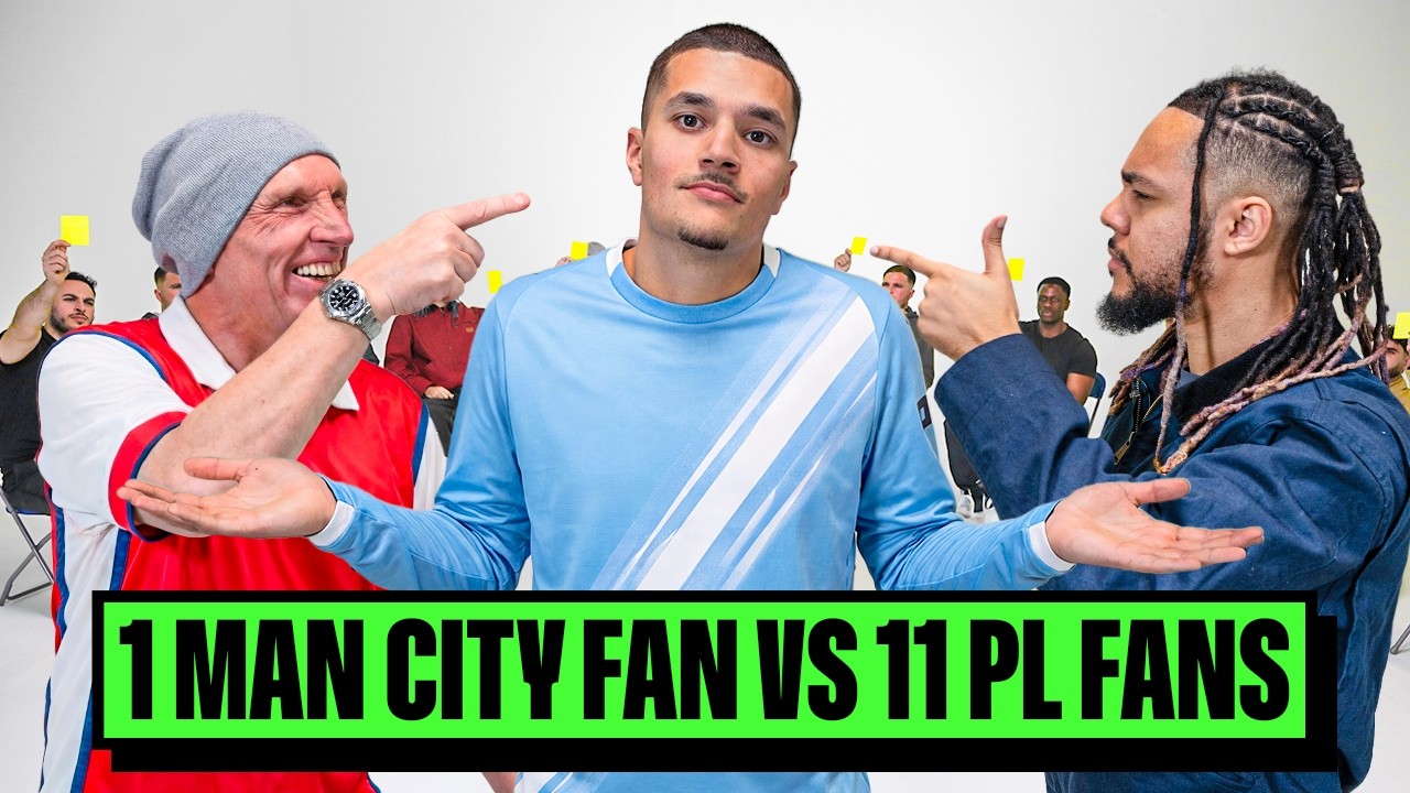 1 Arsenal HATER vs 11 Premier League Fans | Boxed In