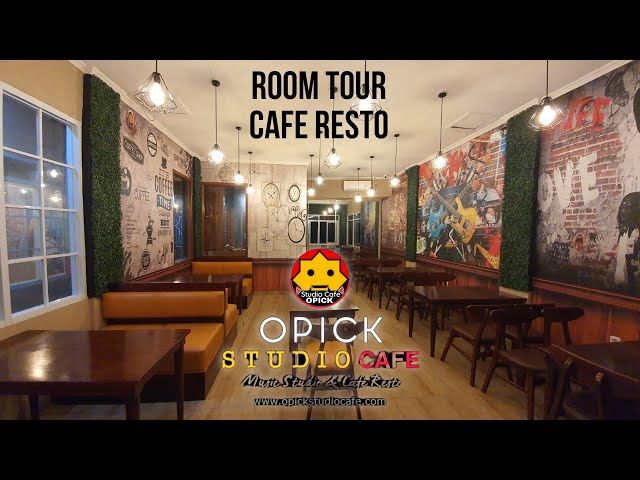 ♨️ ROOM TOUR CAFE RESTO at Opick Studio Cafe class=