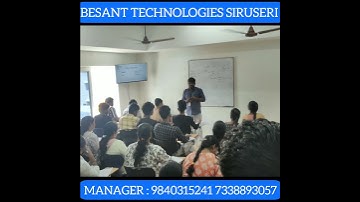 Besant technologies in siruseri* *RESUME PREPARATION CLASS* #placement #dataanalytics #job