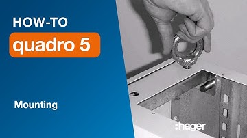quadro 5 How-to videos. Mounting the IP55 certified quadro 5