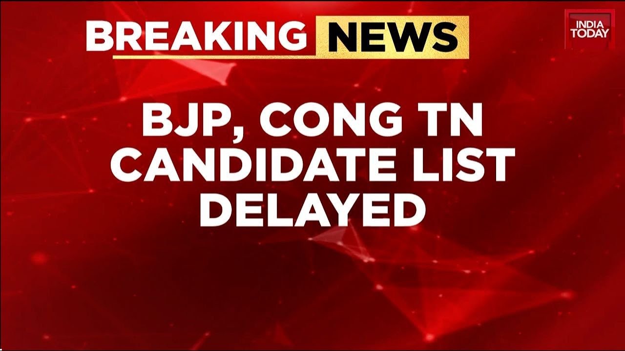 Tamil Nadu Elections 2026: BJP Delays Candidate List Amid Infighting ...