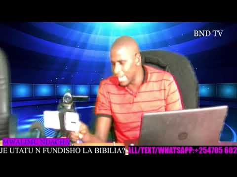 Video: Katika fundisho la utimilifu?