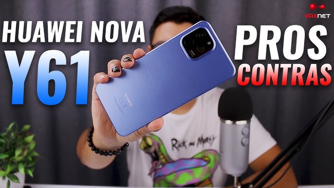 Celular Huawei Desbloqueado Nova Y61 64 GB Azul