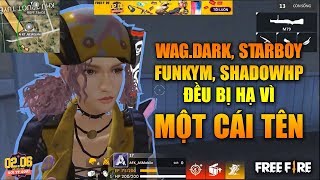 Free Fire | RECAST: WAG.Dark, StarBoyVN, FunkyM đều bị hạ gục bởi MỘT CÁI TÊN | Rikaki Gaming