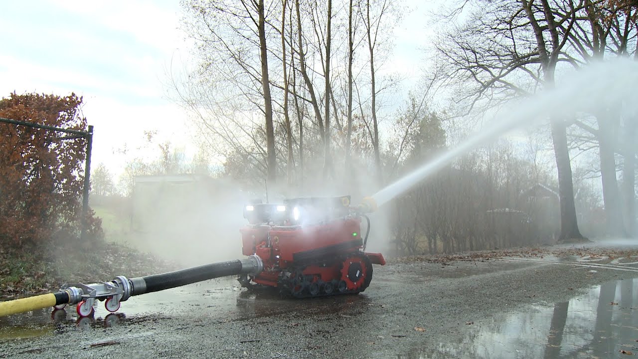 Nieuwe blusrobot voor Veiligheidsregio IJsselland: 