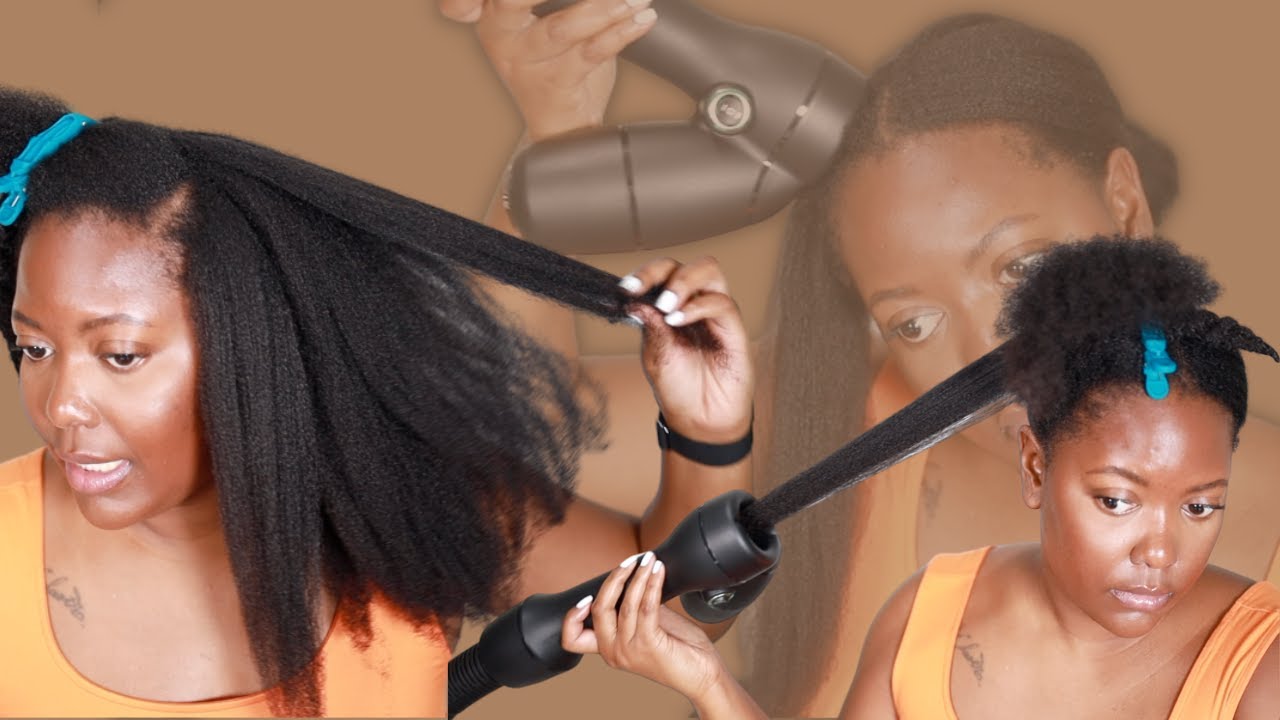 I CANT BELIEVE I TRIED A $400 HAIR DRYER! NEW Revair on Type 4 Hair! KandidKinks