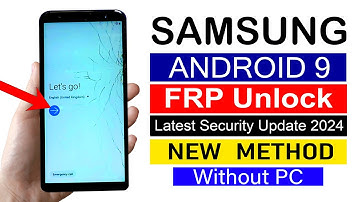 Samsung J4/J6/J7Pro/J8/A6/A8.. Gmail Account Remove | ANDROID 9 (Without pc)
