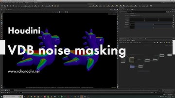 Houdini - VDB noise masking
