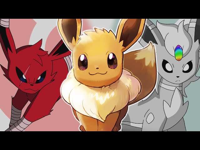 Eevee evolution for every type (some are concept art)  Eevee evolutions, Pokemon  eevee evolutions, Pokemon eevee