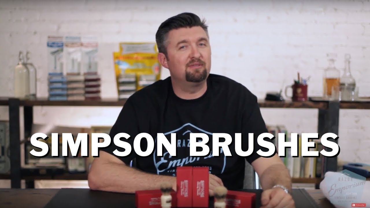 Wetshaving Supplies Review: Simpson Brushes
