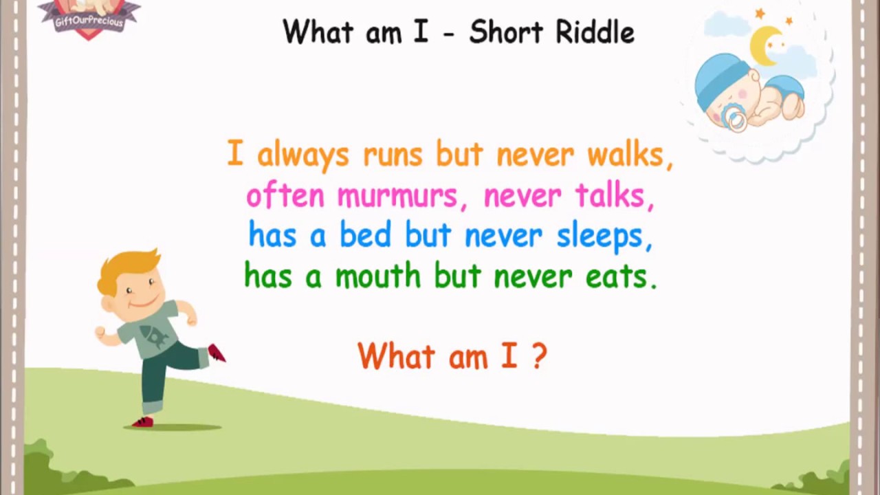 What am I - Short Riddles and Answers - www.GiftOurPrecious.com - YouTube What am I - Short Riddles and Answers - www.GiftOurPrecious.com - YouTube