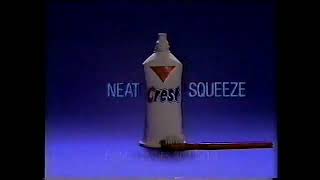 Crest Neat Squeeze Ad, 1991