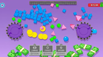 Crush Cubes 3D – Satisfying ASMR Cube Breaker | Saw Merge & Block Smash Gameplay Android iOS