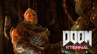 DOOM Eternal / встреча с предателем / прохождение на русском #3