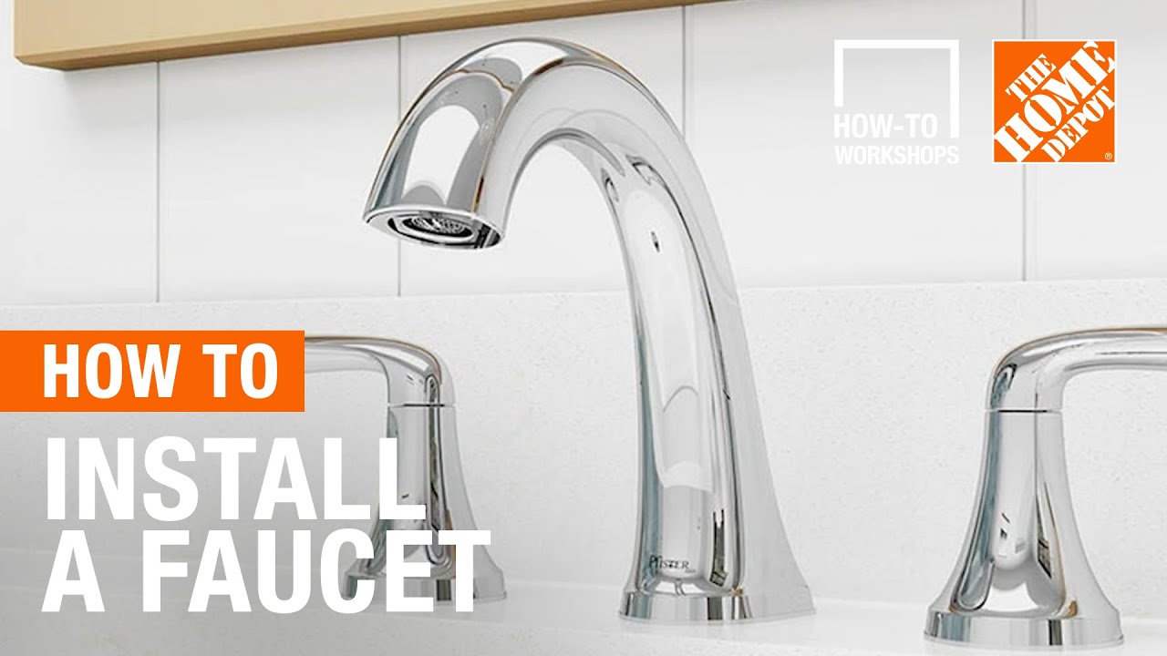 How-To Workshops - How to Install a Faucet | The Home Depot