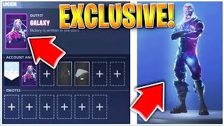 How To Unlock EXCLUSIVE Galaxy Skin BUNDLE In Fortnite Battle Royale! (Secret Fortnite Skin)