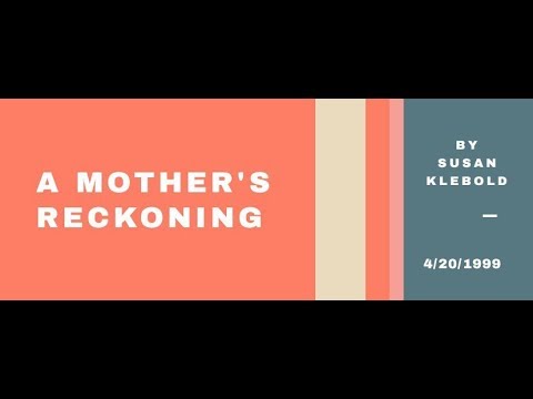 Обзор на книгу Susan Klebold "A Mother`s reckoning"