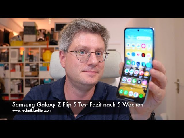 Großartig, aber Samsung Galaxy Z Flip 5 Review (Deutsch