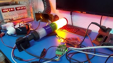 First test Raspberry Pi traffic light