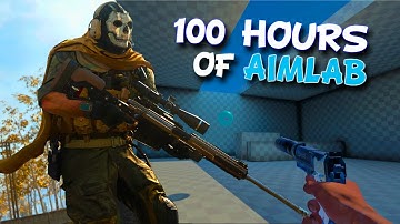 What 100 Hours on AIMLAB looks like on Warzone... (Call of Duty: Modern Warfare)