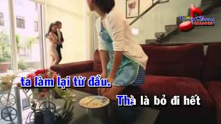 Video thumbnail of "karaoke Bac Trang Tinh Doi"