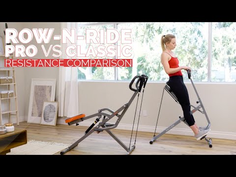 Resistance Comparison: Row-N-Ride PRO vs Classic Row-N-Ride