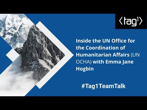 Inside the UN Office for the Coordination of Humanitarian Affairs (UN OCHA) with Emma Jane Hogbin
