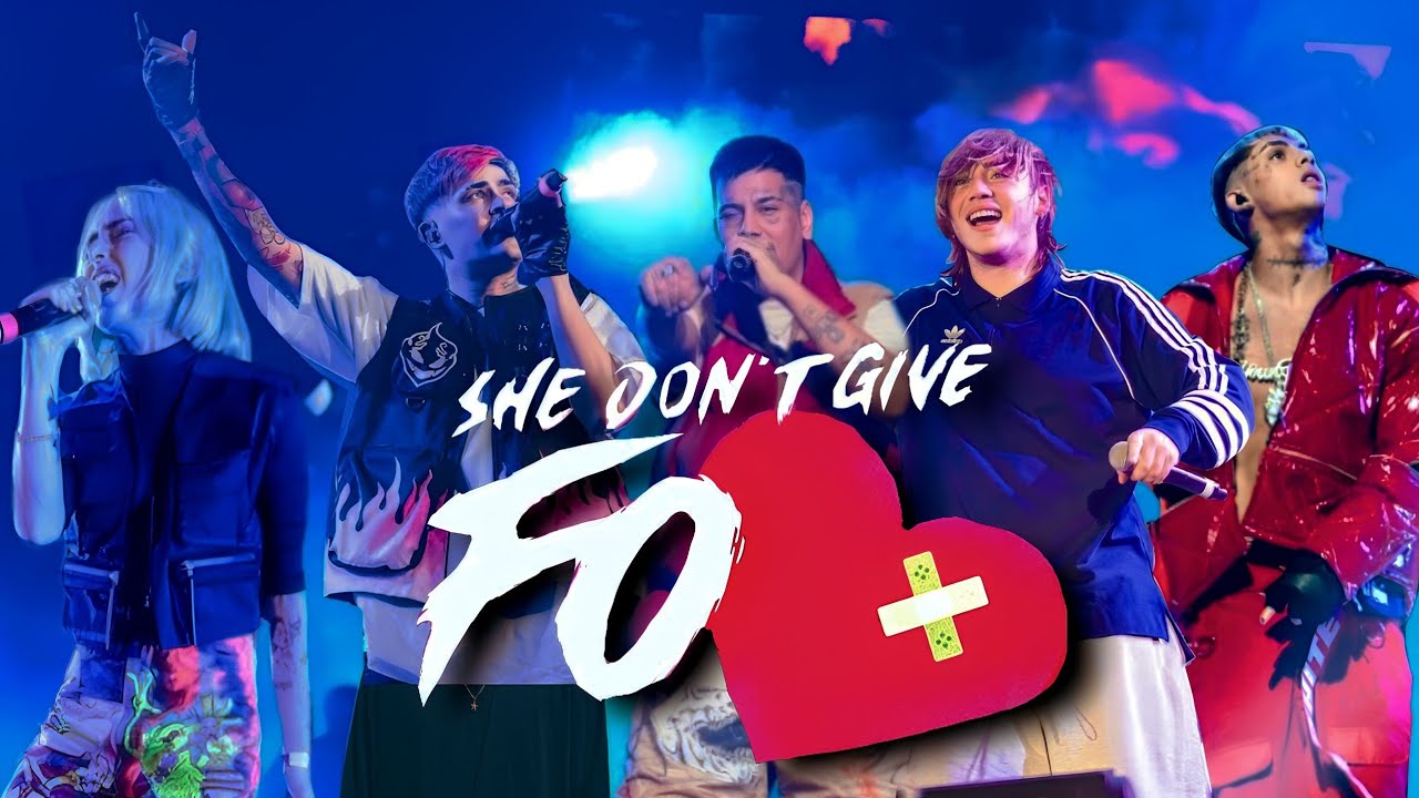 DUKI - She Don't Give a FO (Mashup) ft. Paulo Londra, KHEA, Nicki Nicole, LIT Killah (Music Video)