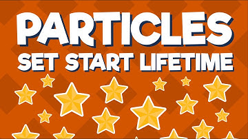 How To Set Particle System Start Lifetime Option In Runtime. Unity Software Particle System Tutorial