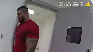 PCSO deputy arrested for alleged DUI - Officer video at station.