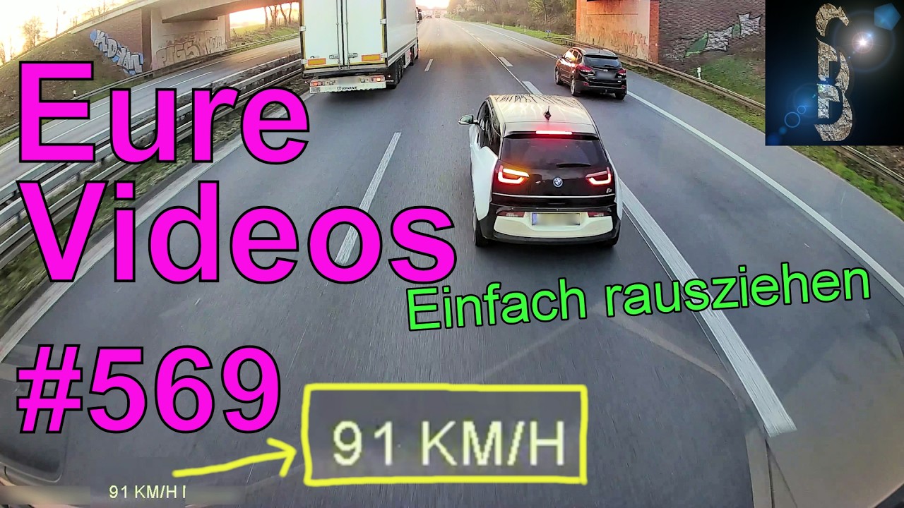 Eure Videos #569 - Dashcam - Auto aufs Dach legen - vor LKW ziehen - Flugzeug - Schweine im Weg