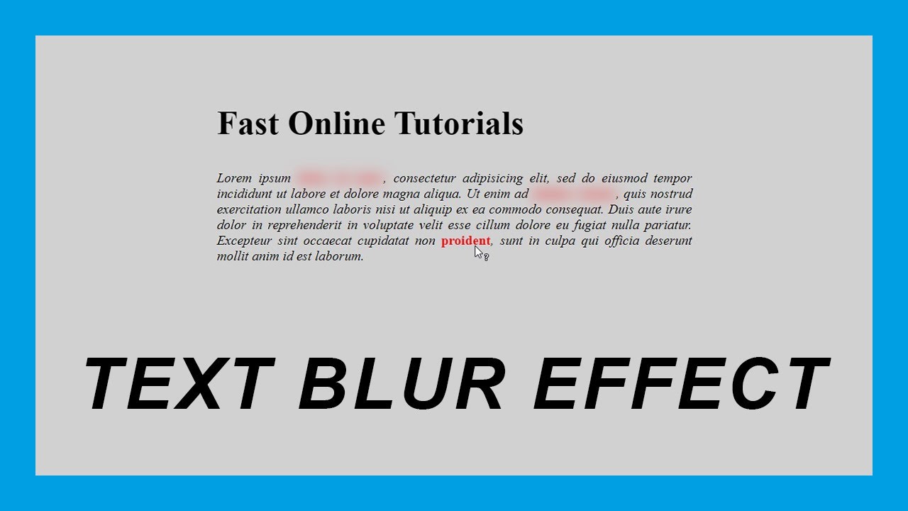 Make txt. Блюр текста. Blur Effect CSS. Blur text.