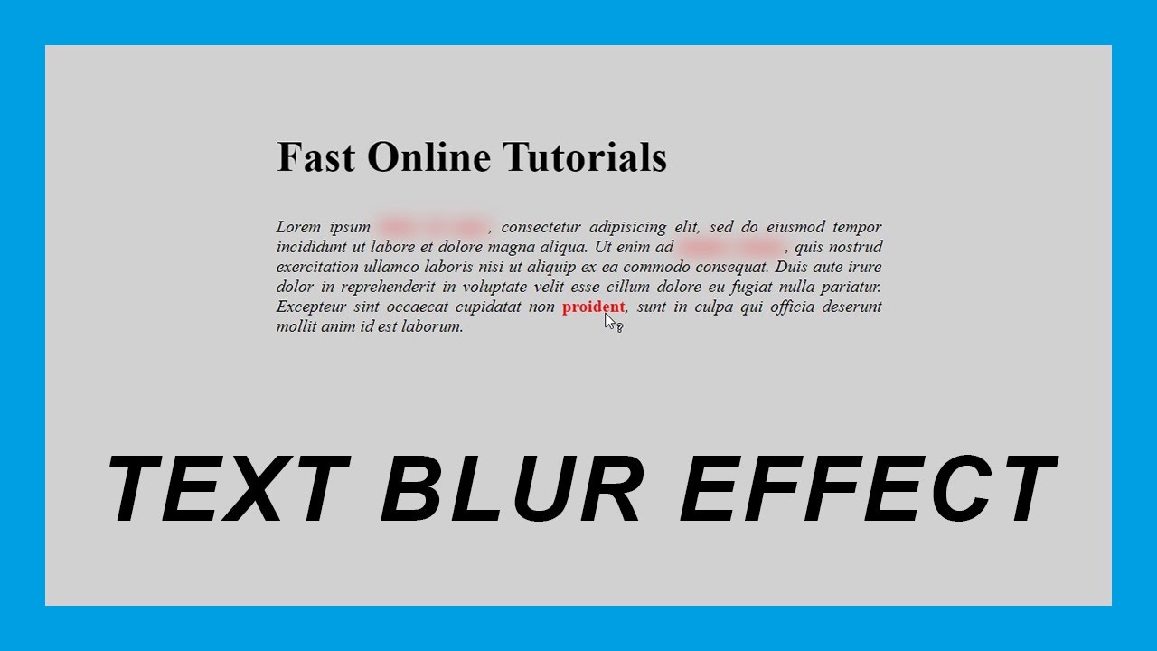 Блюр текста. Blur Effect CSS. Blur text. Make txt