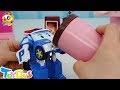 poli경찰차 다쳤어요!|커피즐기는 로보카폴리~|장난감이야기모음|토이버스|Kids Toys | Baby Doll Play | ToyBus
