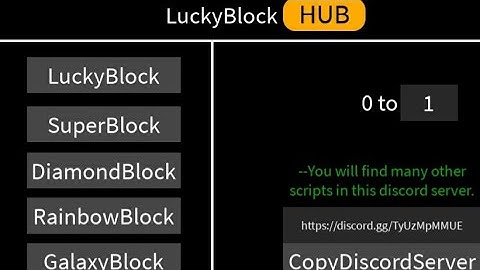 op lucky block script!! || roblox || arceus X